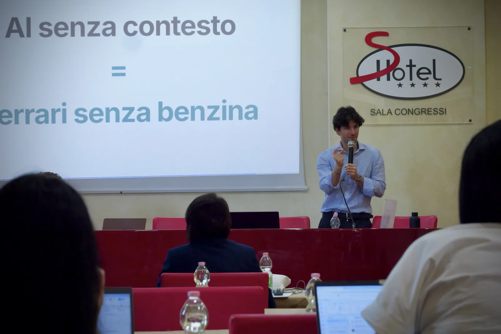 A Martes AI training session in a conference room